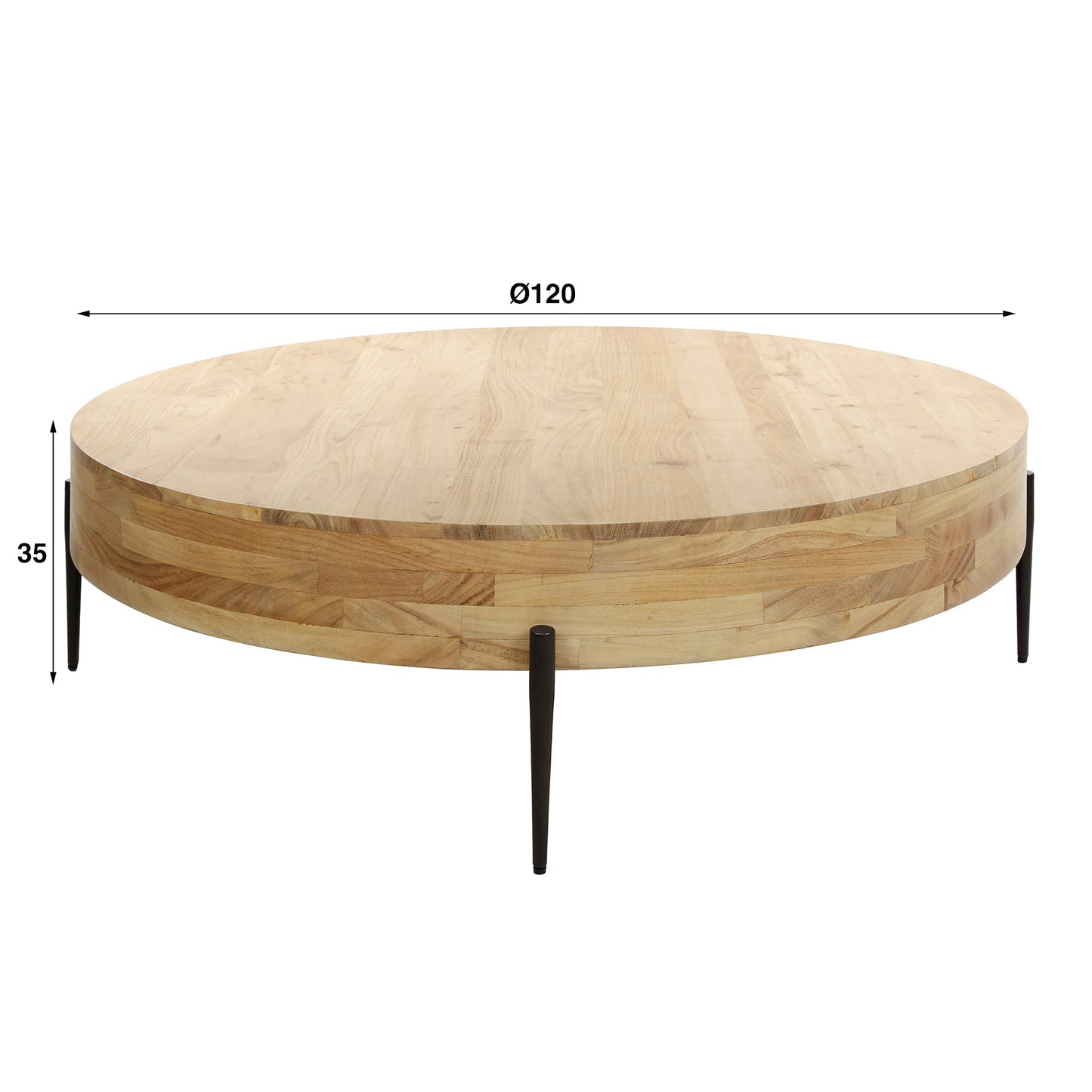 Salontafel Bulky Wood