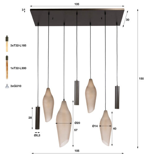 Hanglamp Cocoon pendel