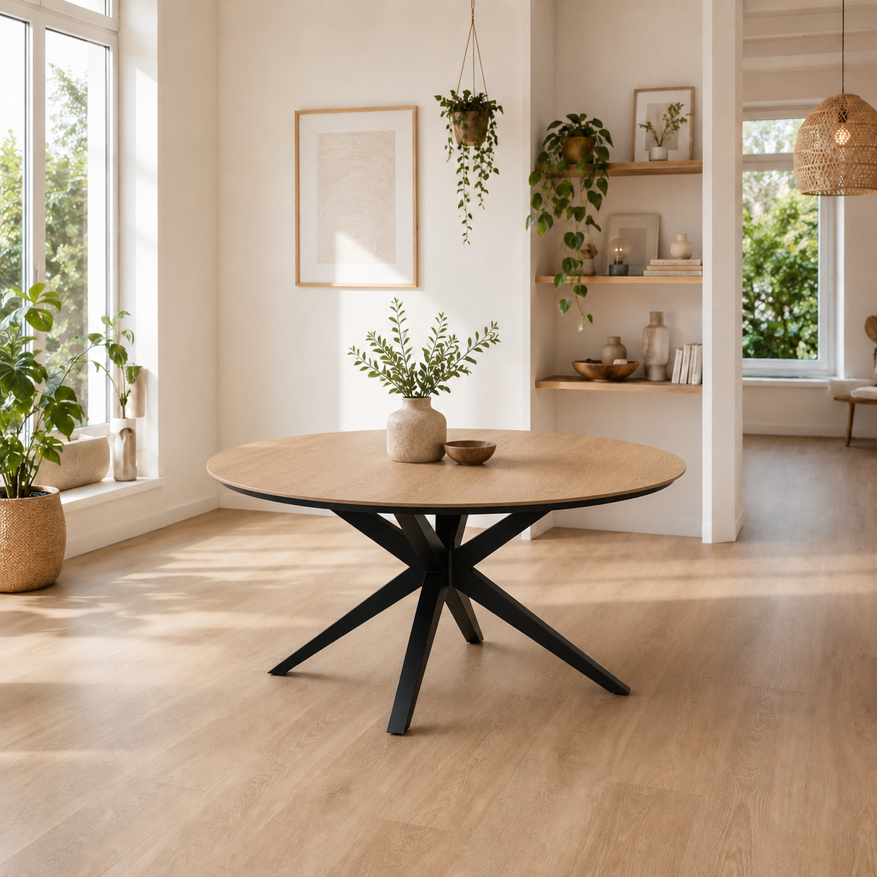 Wellington dining table round