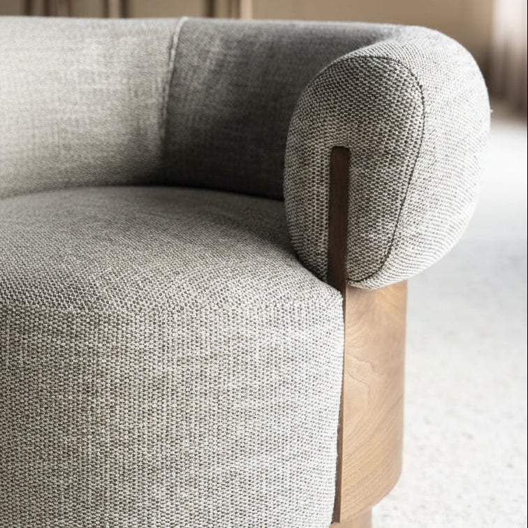 Fauteuil Nila bruin