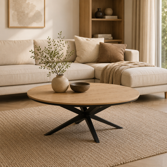 Salontafel Wellington rond