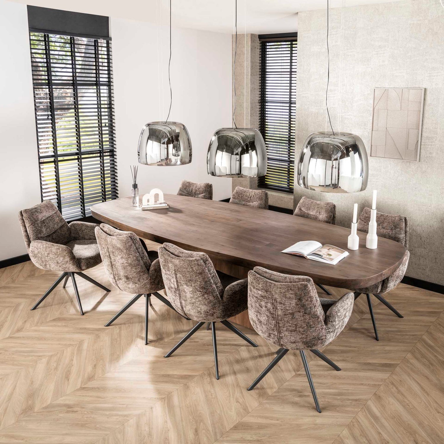 Eettafel Arcadia Oval