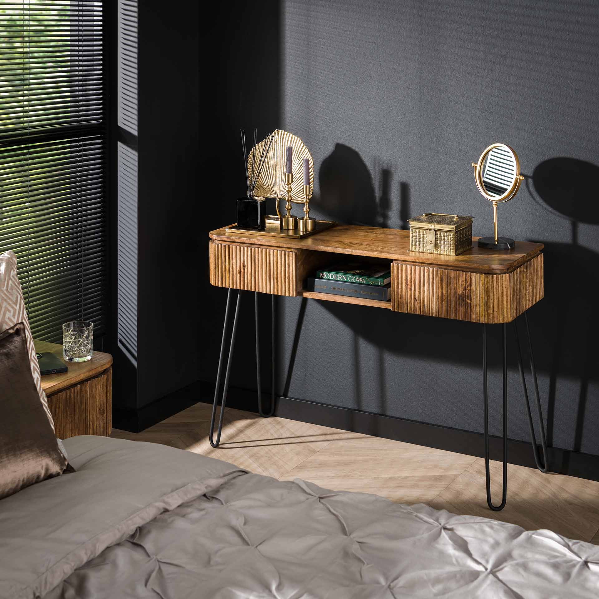 Kaptafel Mangohout Sand