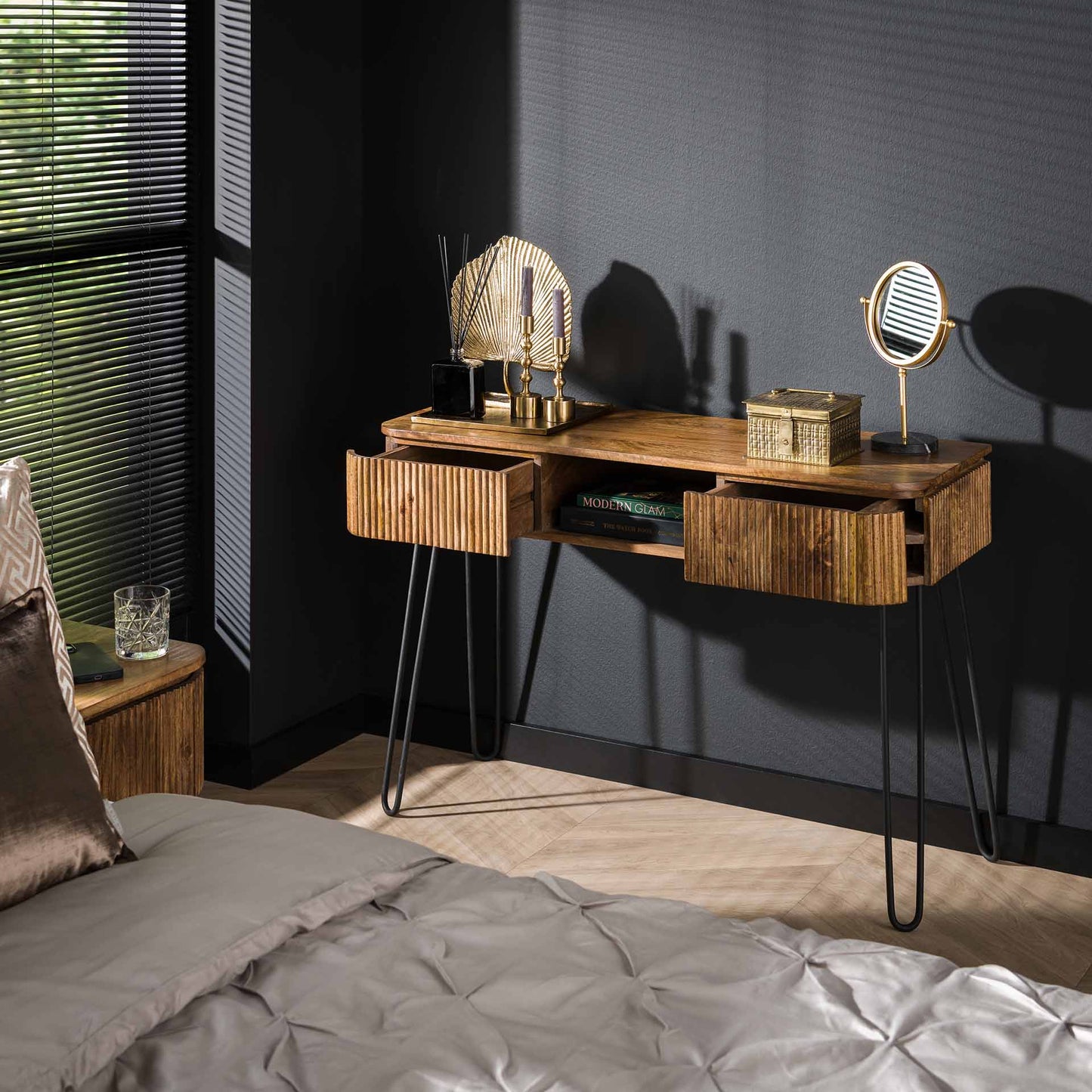 Kaptafel Mangohout Sand