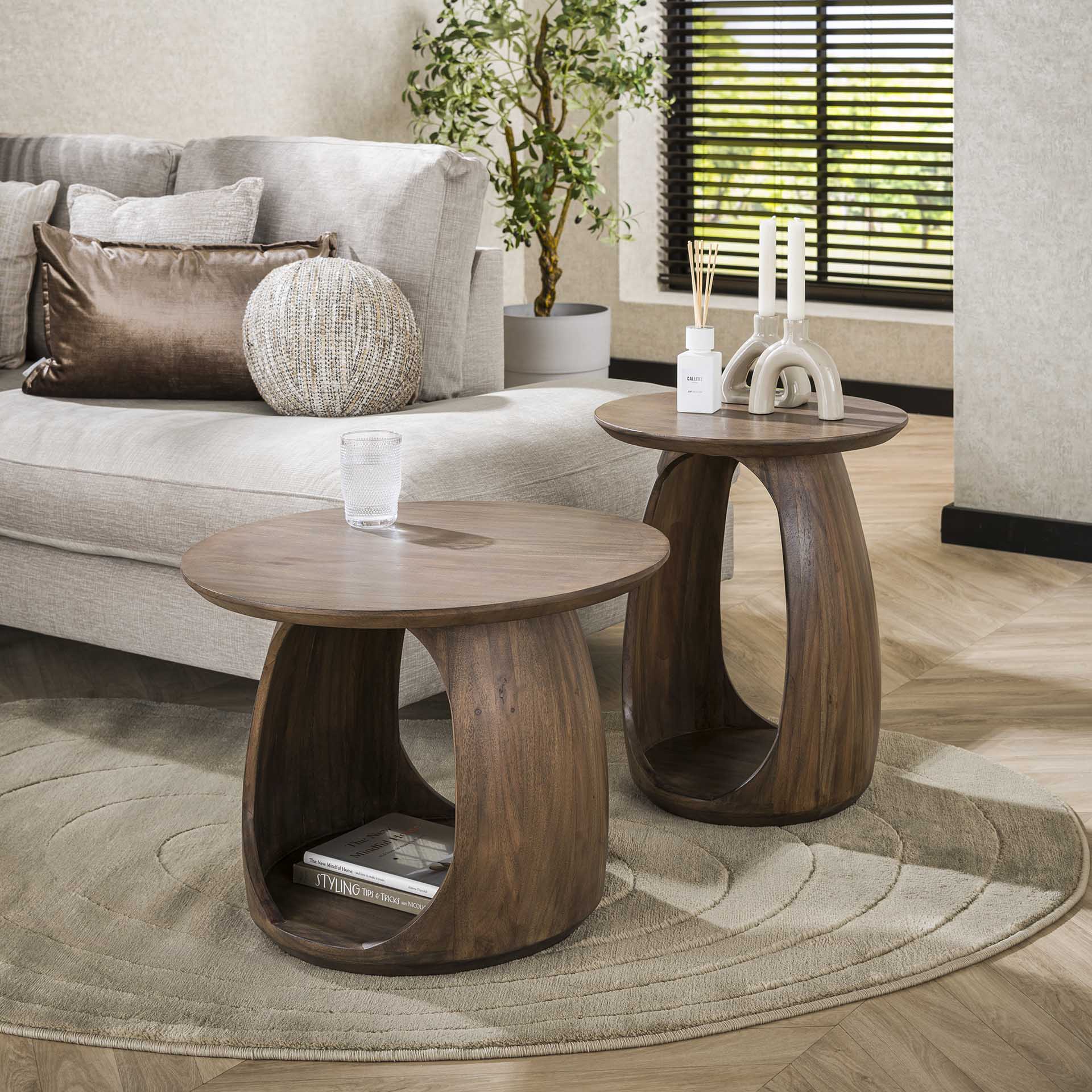 Bijzettafel Flow Solid M