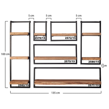 Wandplank Edge 100 cm