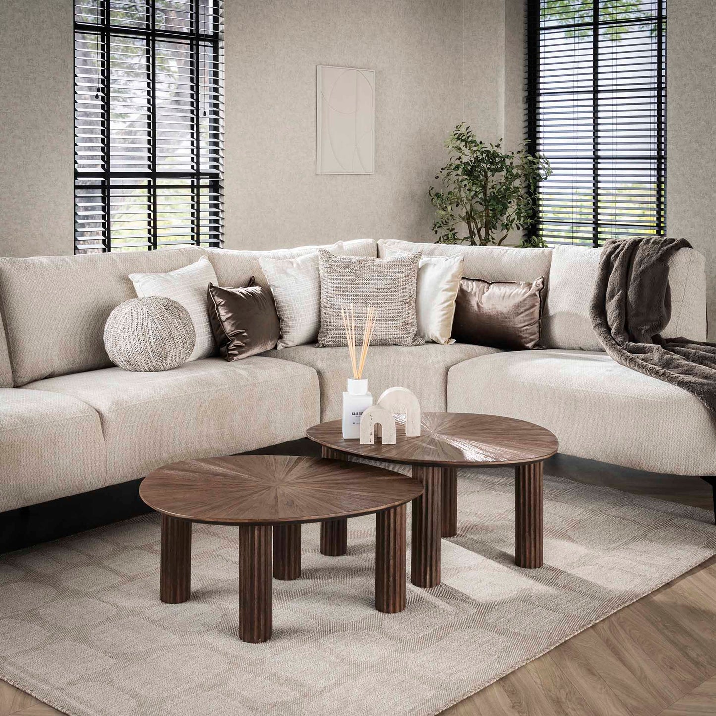 Salontafel Maya - Set van 2