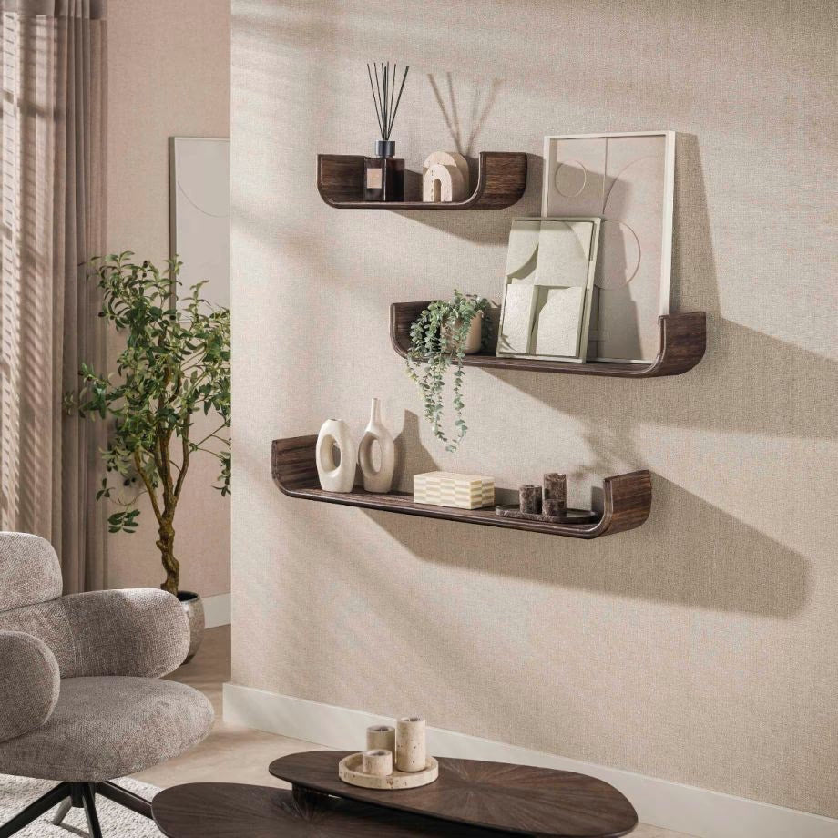 Wandplankset Maya Teak U-shape