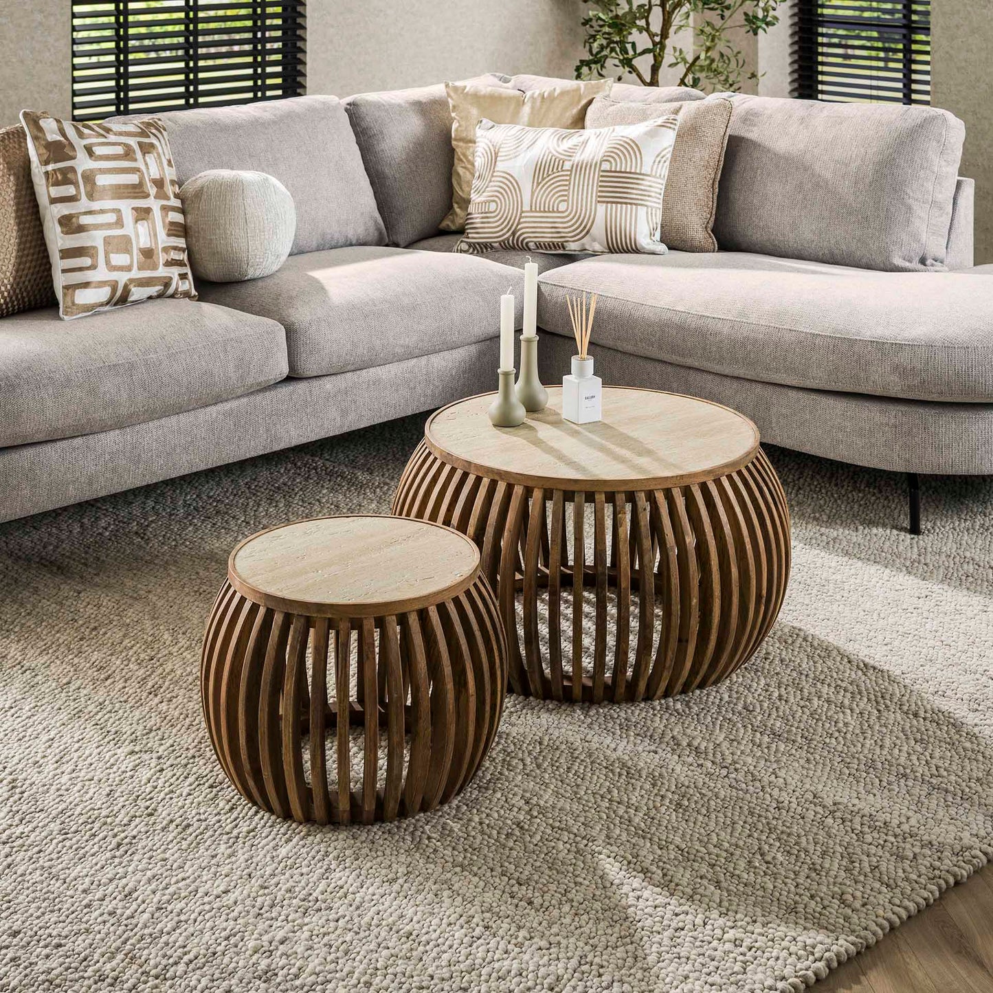Salontafel Nuovo Curve - Set van 2