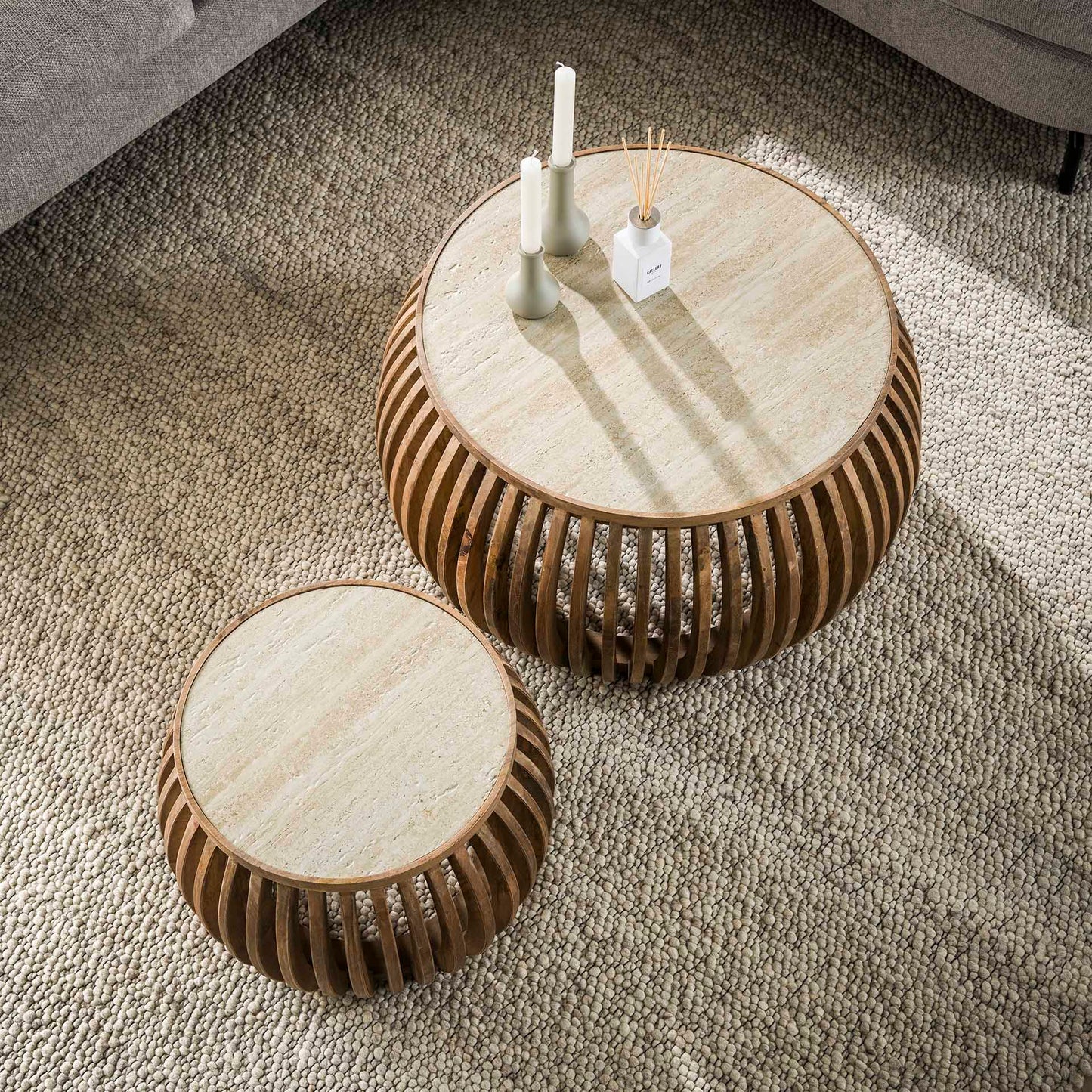Salontafel Nuovo Curve - Set van 2