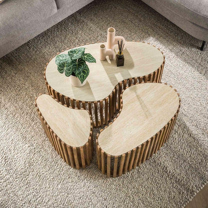 Salontafelset Nuovo - Set van 3
