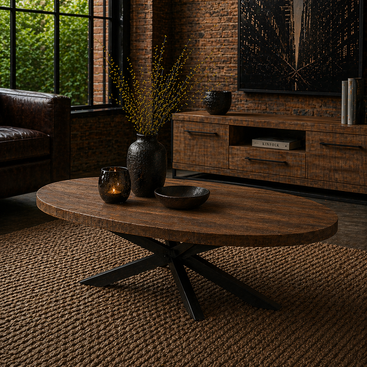 Salontafel Lynn ovaal