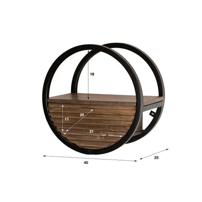 Wandschap Circular Ø40 cm