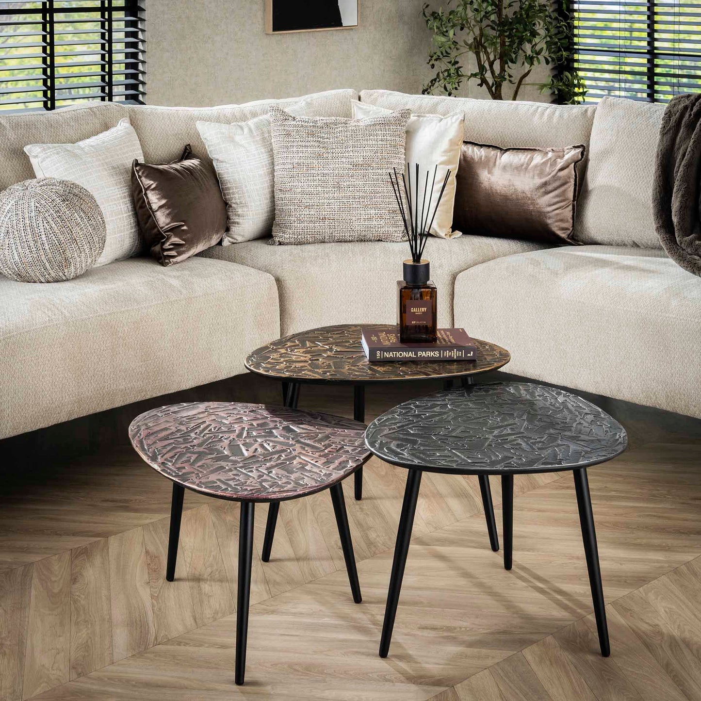Salontafel Set - 3-delig