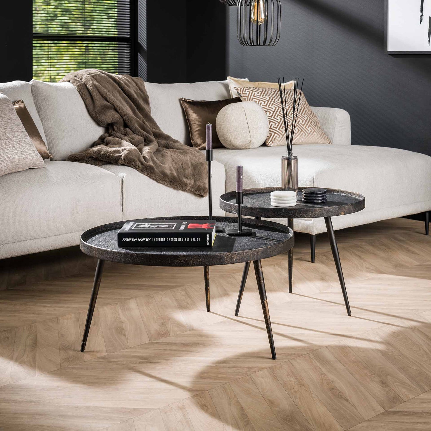 Salontafel set - 2 stuks