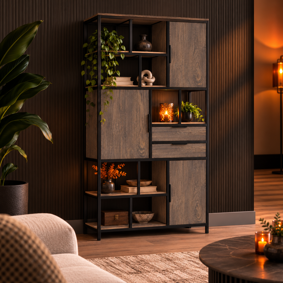 Wandkast Bombay groot
