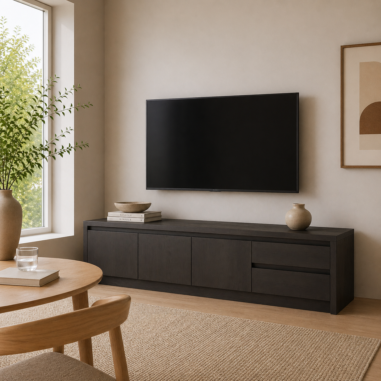 Tv-kast groot Milanello