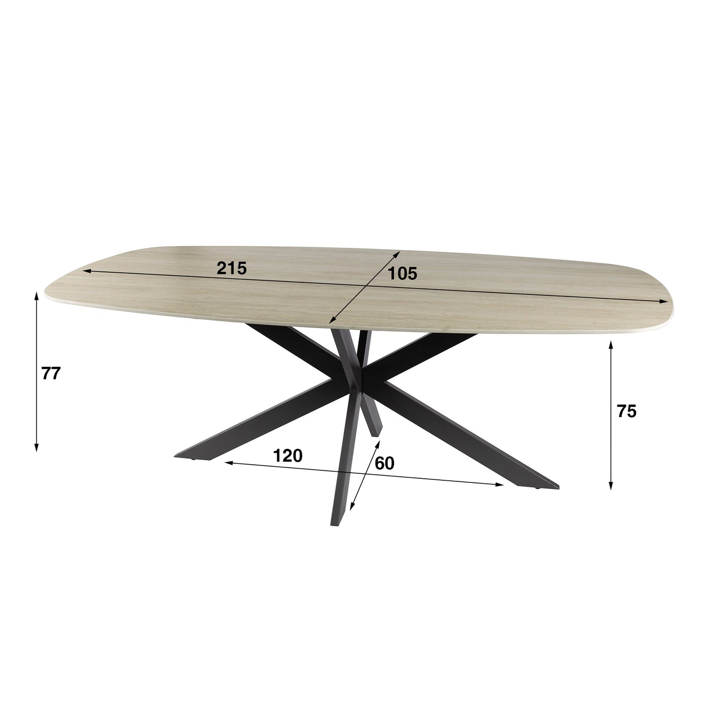 Eettafel Romano