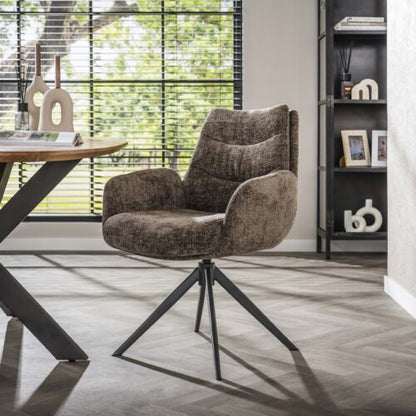 Armstoel Lounge draaibaar verpakt per 2