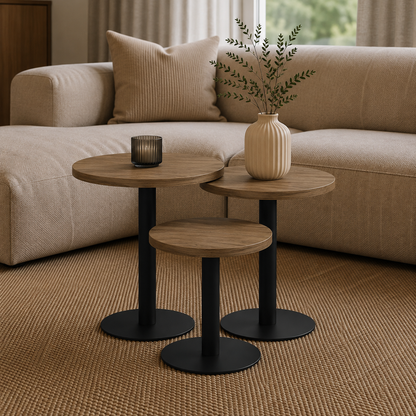 Lynn oval coffee table