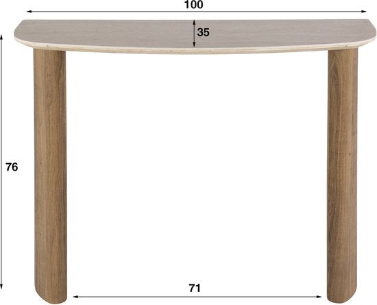 Kaptafel Romano Curvo