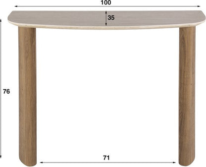 Kaptafel Romano Curvo