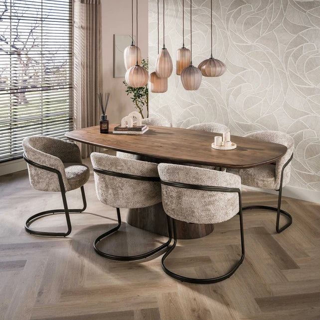Eettafel Central Deens ovaal
