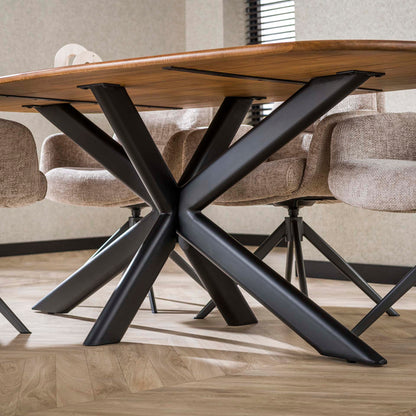 Eettafel Cliff ovaal 215 cm