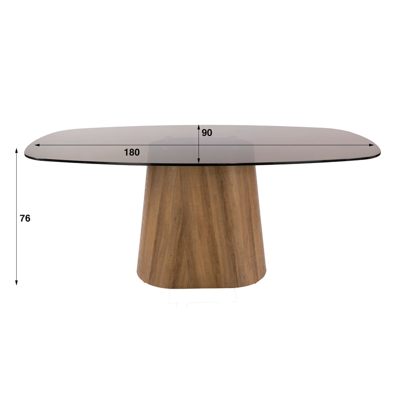 Eettafel Tinto Centro deens ovaal