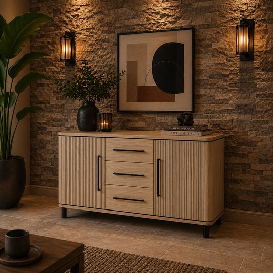 Dressoir Medway klein 2 deurs / 3 lades