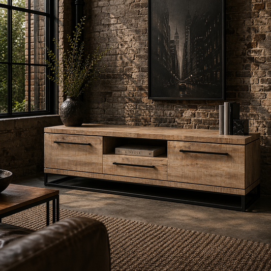 Lynn small TV cabinet