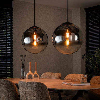 Hanglamp Bubble Shaded XL - Arctic Zwart