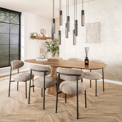 Hanglamp Tube Artic Black