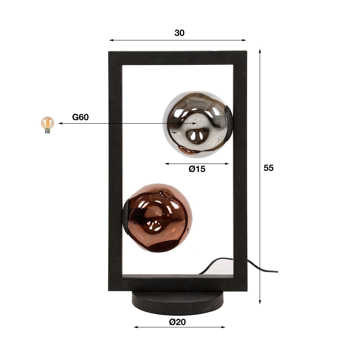 Tafellamp Duo Light