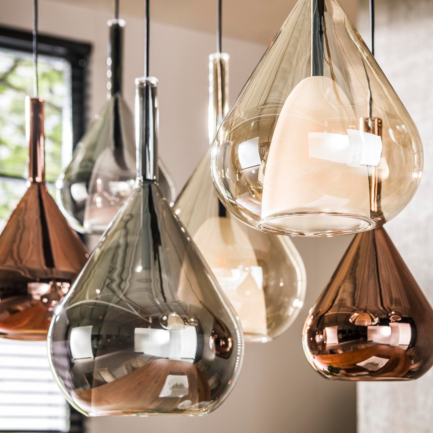 Hanglamp Wings Mix Glass