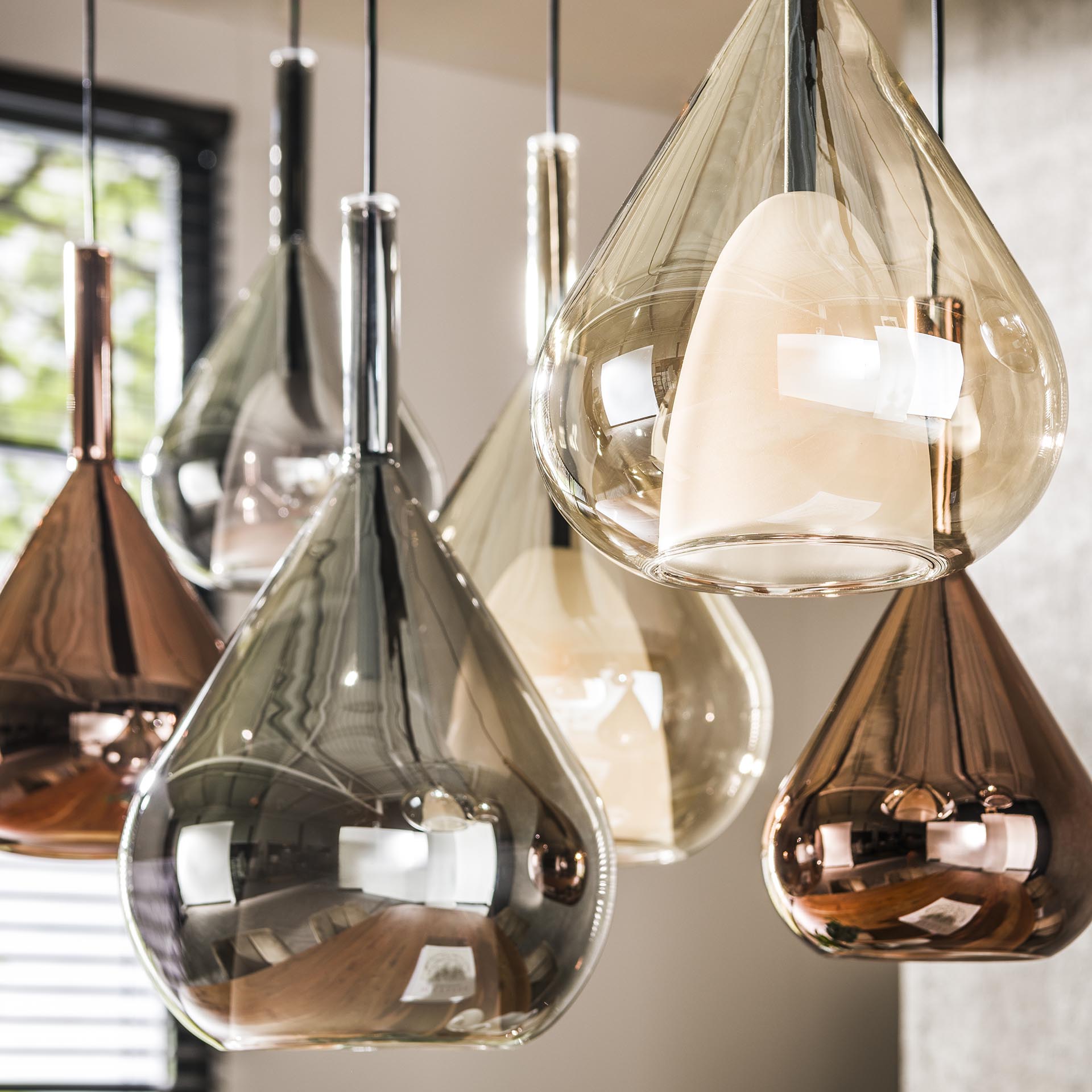 Hanglamp Wings Mix Glass
