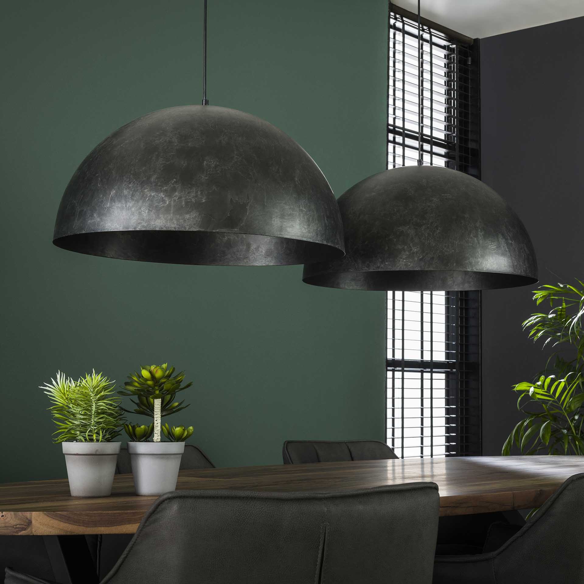 Hanglamp Dome - Verstelbare Dubbele Kap