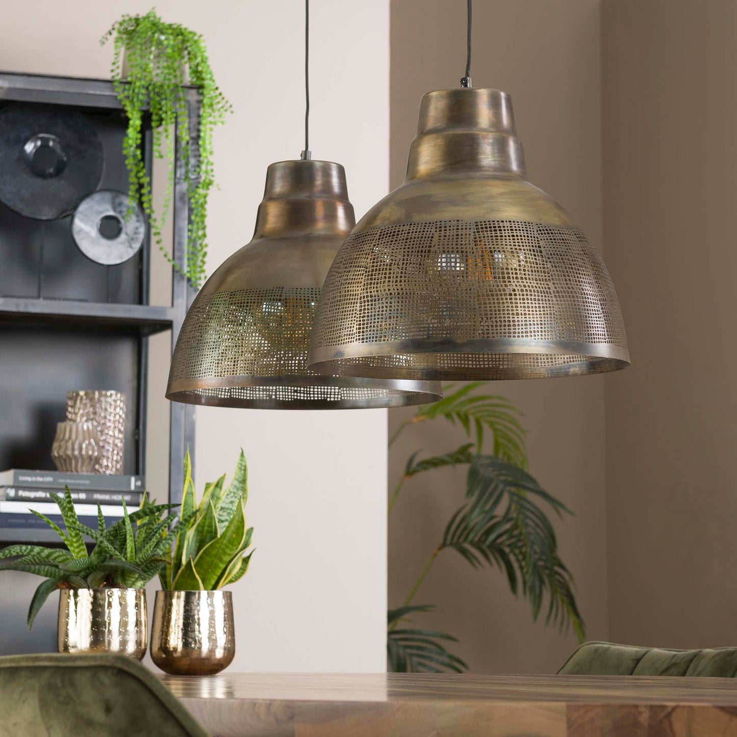 Hanglamp Antiek Brons