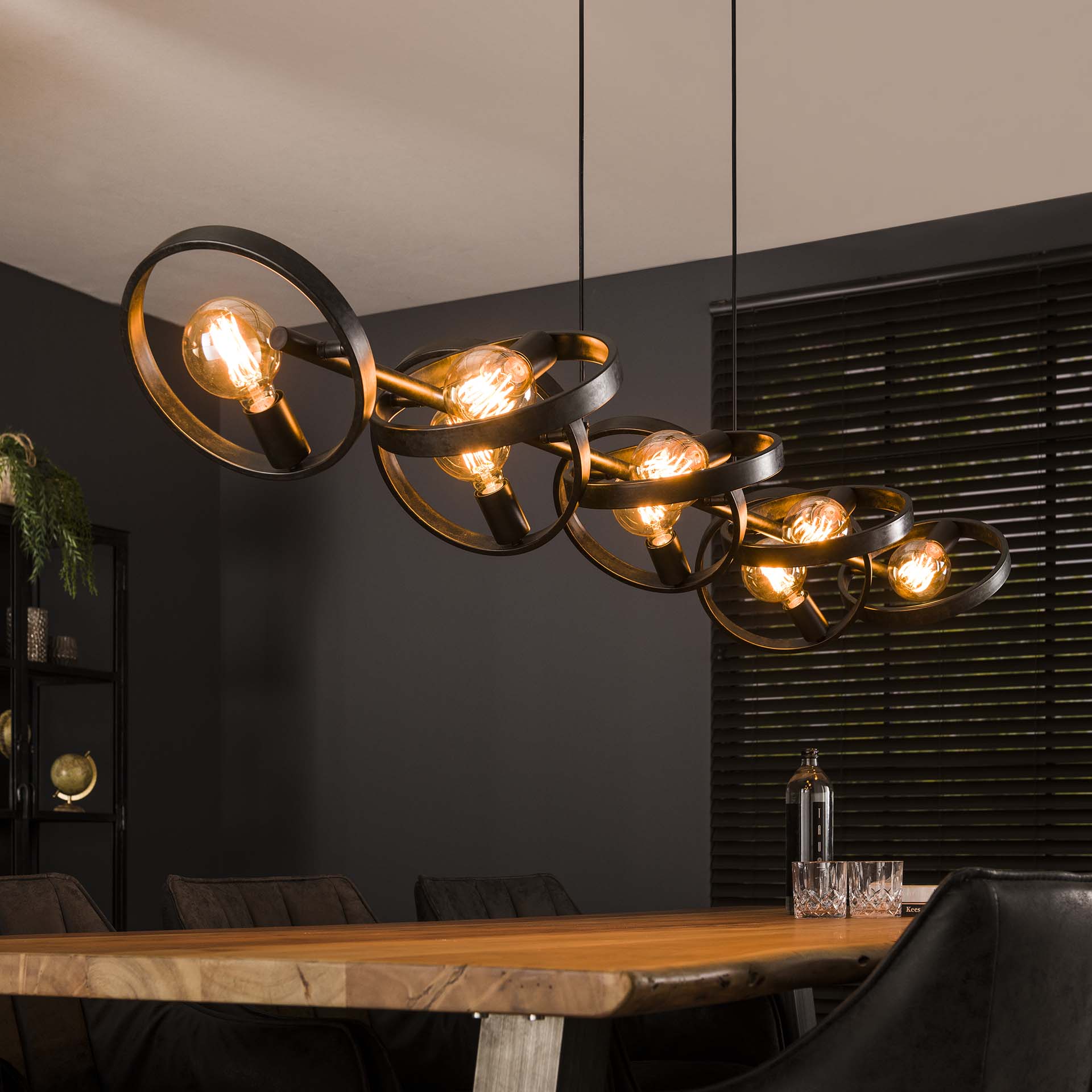 Hanglamp 8L Charcoal