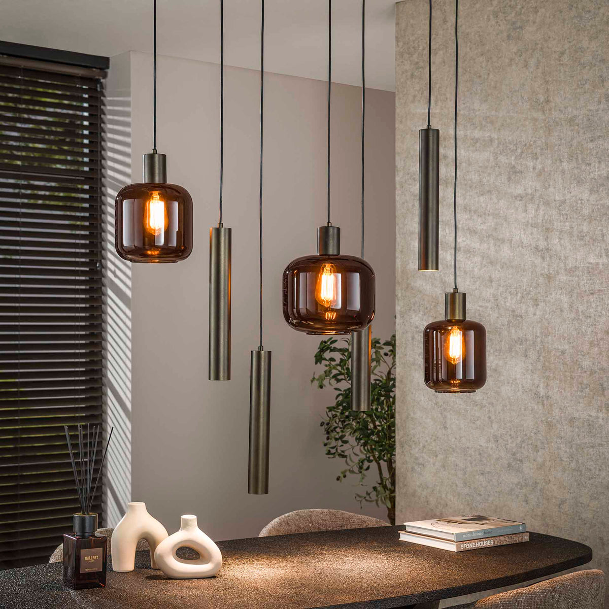 Hanglamp Bronza - Sienna Bruin