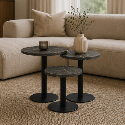 Lynn oval coffee table