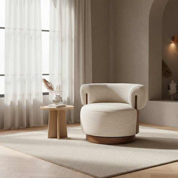Fauteuil Nila bruin