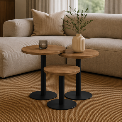 Lynn oval coffee table