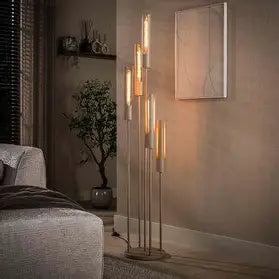 Floor lamp Tube stepped 5-light
