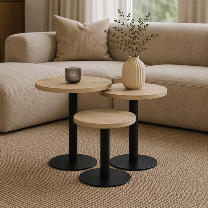 Lynn oval coffee table