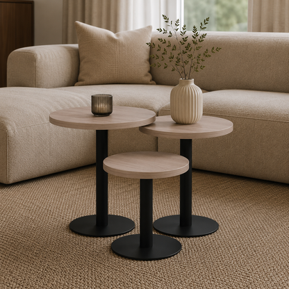 Lynn oval coffee table