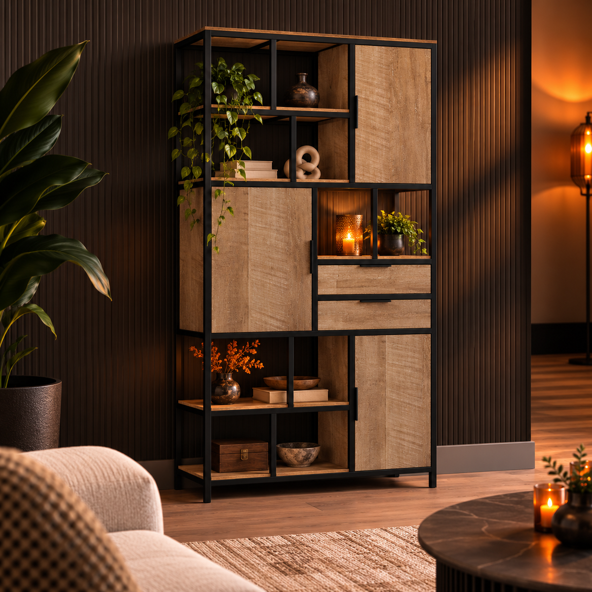 Wandkast Bombay groot