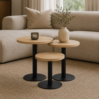Lynn oval coffee table