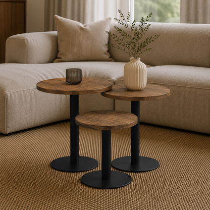 Lynn oval coffee table