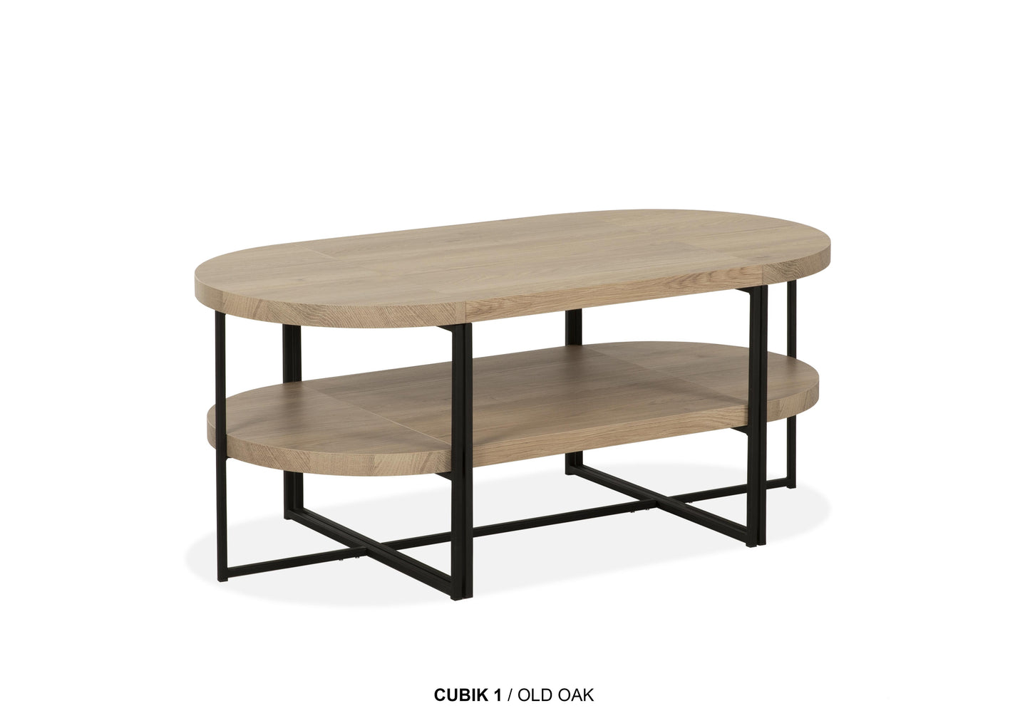 Lynn oval coffee table